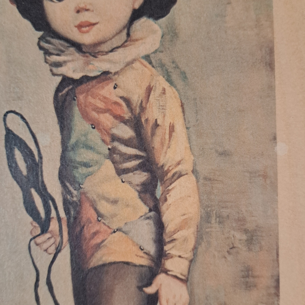 Vintage Harlequin Boy By Maio - Picture 6 of 8